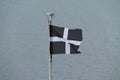 Cornish Flag. Royalty Free Stock Photo