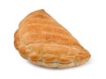Cornish pasty isolated Royalty Free Stock Photo