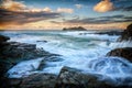 Cornish Seascape Godrevy Lighthouse