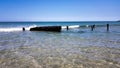 Cornish Wrecks of the SS Francia, North Cornwall Royalty Free Stock Photo