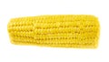 Cornstick corn on the cob isolated Royalty Free Stock Photo