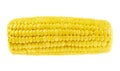 Cornstick corn on the cob isolated Royalty Free Stock Photo