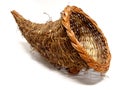 Cornucopia basket Royalty Free Stock Photo