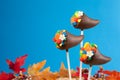 Cornucopia cake pops Royalty Free Stock Photo