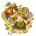 Cornucopia girl