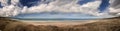 Cornwall beach panoramic Royalty Free Stock Photo