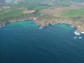 Cornwall coastline Royalty Free Stock Photo