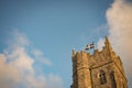 Cornwall flag on church