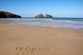 Cornwall, Holywell Bay Beach