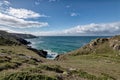 Cornwall lizard peninsular and cornish coastal footpath