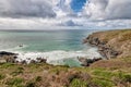Cornwall lizard peninsular and cornish coastal footpath