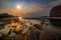 Cornwall sunset view sea beach water summer