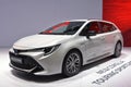 89th Geneva International Motor Show - Toytota Corolla Touring Sports Hybrid Royalty Free Stock Photo