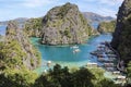 Coron Bay in the Philippines Royalty Free Stock Photo