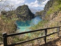Coron Island Cove View to Kayangan Lake in Palawan Philippines Photo