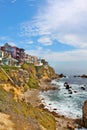 Corona del Mar Homes Royalty Free Stock Photo