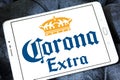 Corona extra beer logo Royalty Free Stock Photo