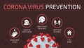 Corona virus prevention measures, COVID-19, SARS-CoV-2