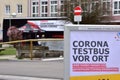 Corona test bus `Together against Corona` from the state of Upper Austria
