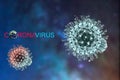 Corona Virus background image for design Royalty Free Stock Photo