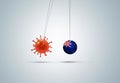 Australia fight against Corona virus