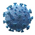 Corona Virus Coronavirus Epedemic Pandemic Covid-19 Concept. 3d render illustration Royalty Free Stock Photo