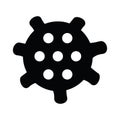 Corona virus icon Royalty Free Stock Photo