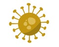 Corona virus or Illustrated Image