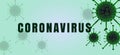 Corona virus pandemic backgroun concept