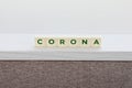Corona 2020 Royalty Free Stock Photo