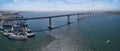 Coronado Bay Bridge Panoramic Royalty Free Stock Photo