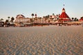 Coronado beach and Coronado Del Hotel