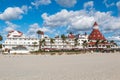 Historic Hotel Del Coronado in Coronado, California Royalty Free Stock Photo