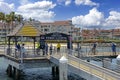 The Coronado Ferry boat Landing area to San Diego, California