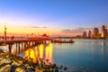 Coronado Ferry Landing twilight