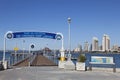 Coronado Ferry Pier & San Diego, California