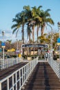 Coronado Pier in San Diego - CALIFORNIA, USA - MARCH 18, 2019 Royalty Free Stock Photo