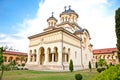 The Coronation Archbishop Cathedral, Alba Iulia, Romania Royalty Free Stock Photo