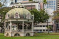 Coronation bandstand at Iolani Palace in Honolulu, Hawaii, USA