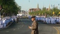 Coronation Ceremony King Rama X. Bangkok, Thailand Royalty Free Stock Photo