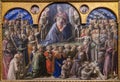 The Coronation of the Virgin by Filippo Lippi (1447) from Uffizi Gallery in Florence Italy