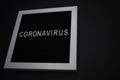 Coronavirus is affecting the world Royalty Free Stock Photo