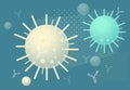 Coronavirus Antibodies - Illustration