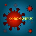 Coronavirus background