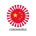 Coronavirus in China. Novel coronavirus 2019-nCoV . Concept of coronavirus quarantine. MERS-Cov middle East respiratory syndrome