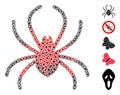 Coronavirus Collage Spider Icon