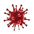 Microscope virus close up Royalty Free Stock Photo