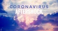 Coronavirus Covid-19 Aftershock Skyscape Web Page Header