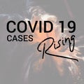 Coronavirus Covid-19 Cases Rising Illustration Header