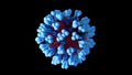 Coronavirus Covid-19 Covid19 korona virus koronavirus 3d illustration